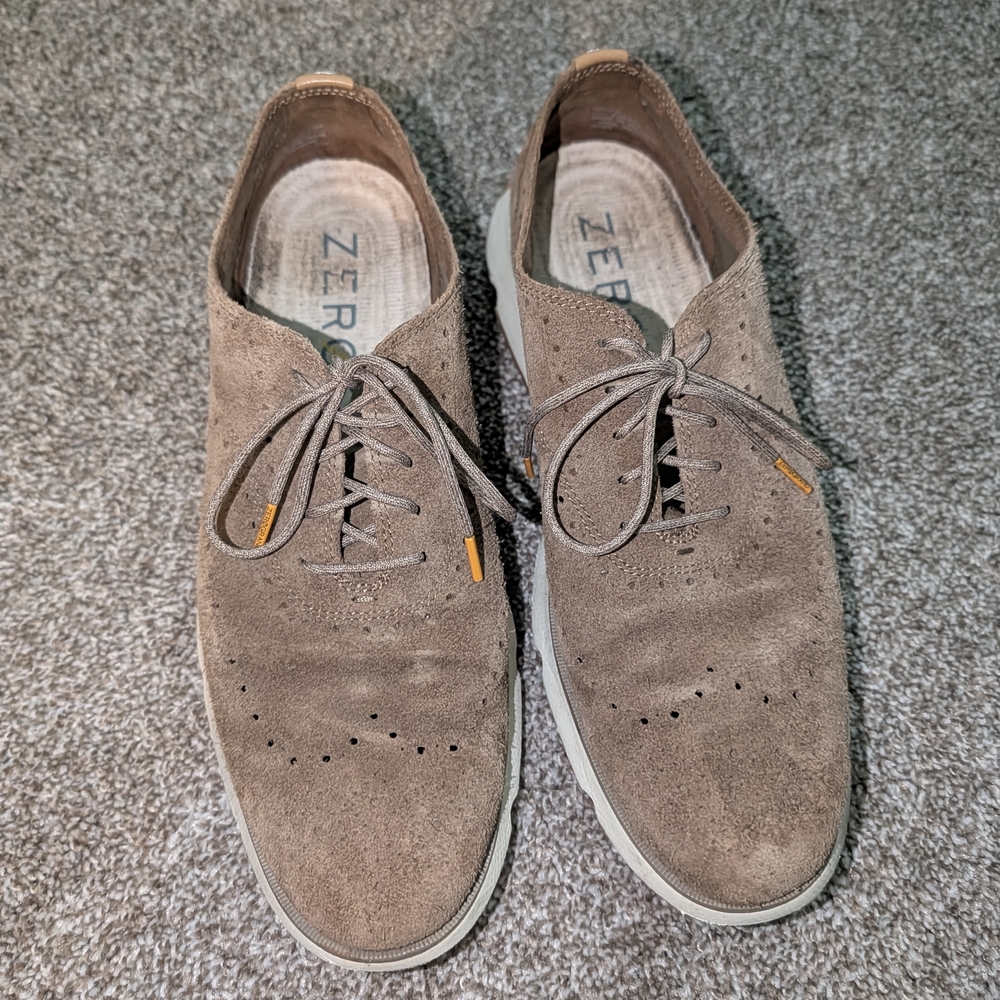 Cole Haan Brown Suede Men's Derbys